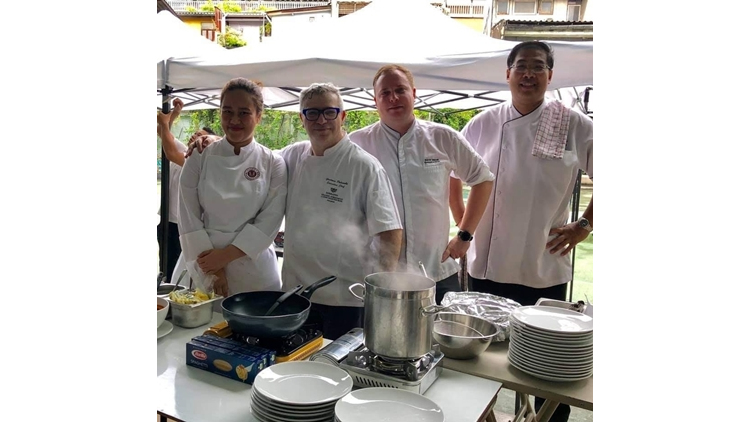 โรงแรมแบงค็อก แมริออท มาร์คีส์ ควีนส์ปาร์ค มุ่งมั่นยกระดับมาตรฐานการทำอาหาร และส่งมอบสิ่งดีๆ คืนสู่สังคม ในงาน Marriott