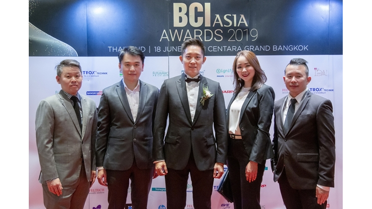 เมเจอร์ฯ คว้ารางวัลเกียรติยศระดับเอเชีย “BCI Asia TOP 10 Developer Awards 2019”  ตอกย้ำผู้นำอสังหาฯระดับลักซ์ชัวรี่ 