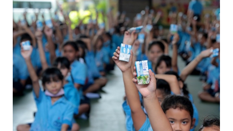 “เต็ดตรา แพ้ค” รีไซเคิลกล่องนมโรงเรียน สร้างความยั่งยืนทั้งระบบ