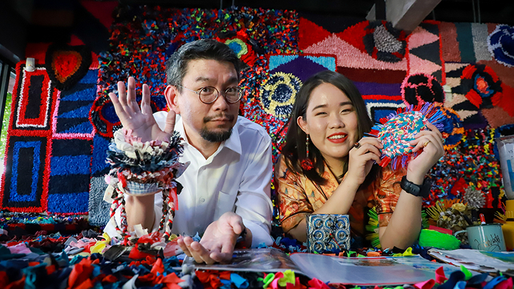 PMCU จับมือศิลปิน วิชชุลดา ครีเอท Art Room @ SUANLUANG SQUARE ประติมากรรมของเหลือใช้ตื่นตาตื่นใจย่านสามย่าน จุฬา ฯ