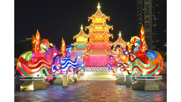 ไอคอนสยาม ต้อนรับเทศกาลมหามงคลตรุษจีนปีวัวทอง 