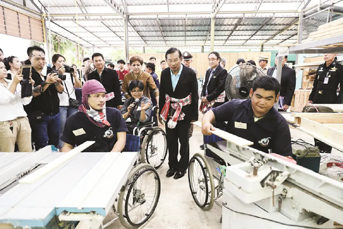 พิการกาย แต่ “ใจ” ไม่ภาระ