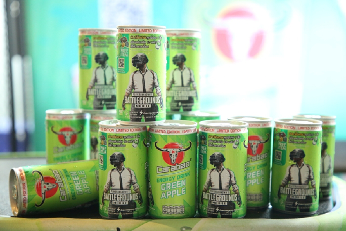 คาราบาว จับมือ เทนเซ็นต์ สนับสนุน PUBG MOBILE พร้อมเปิดตัว “Carabao Green Apple”