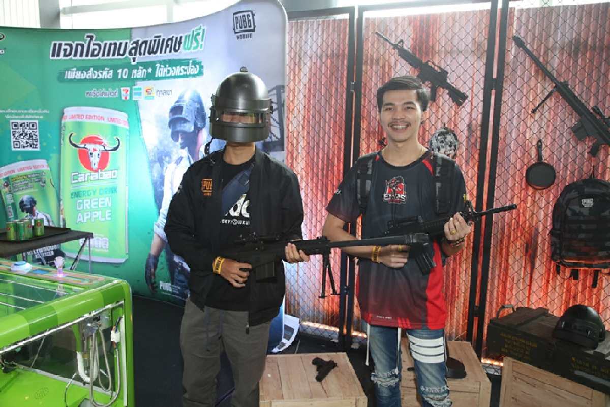 คาราบาว จับมือ เทนเซ็นต์ สนับสนุน PUBG MOBILE พร้อมเปิดตัว “Carabao Green Apple”