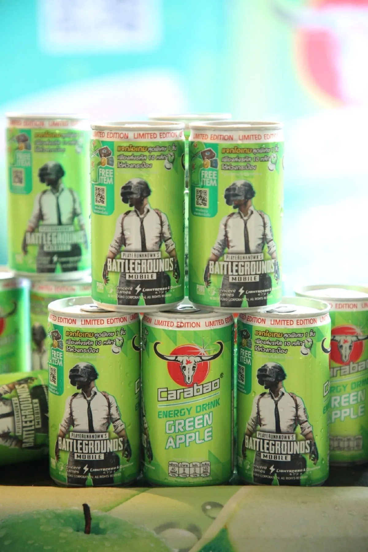 คาราบาว จับมือ เทนเซ็นต์ สนับสนุน PUBG MOBILE พร้อมเปิดตัว “Carabao Green Apple”