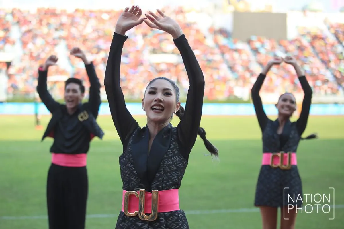 สีสันกองเชียร์บอลประเพณี ธรรมศาสตร์-จุฬาฯ ครั้งที่ 73