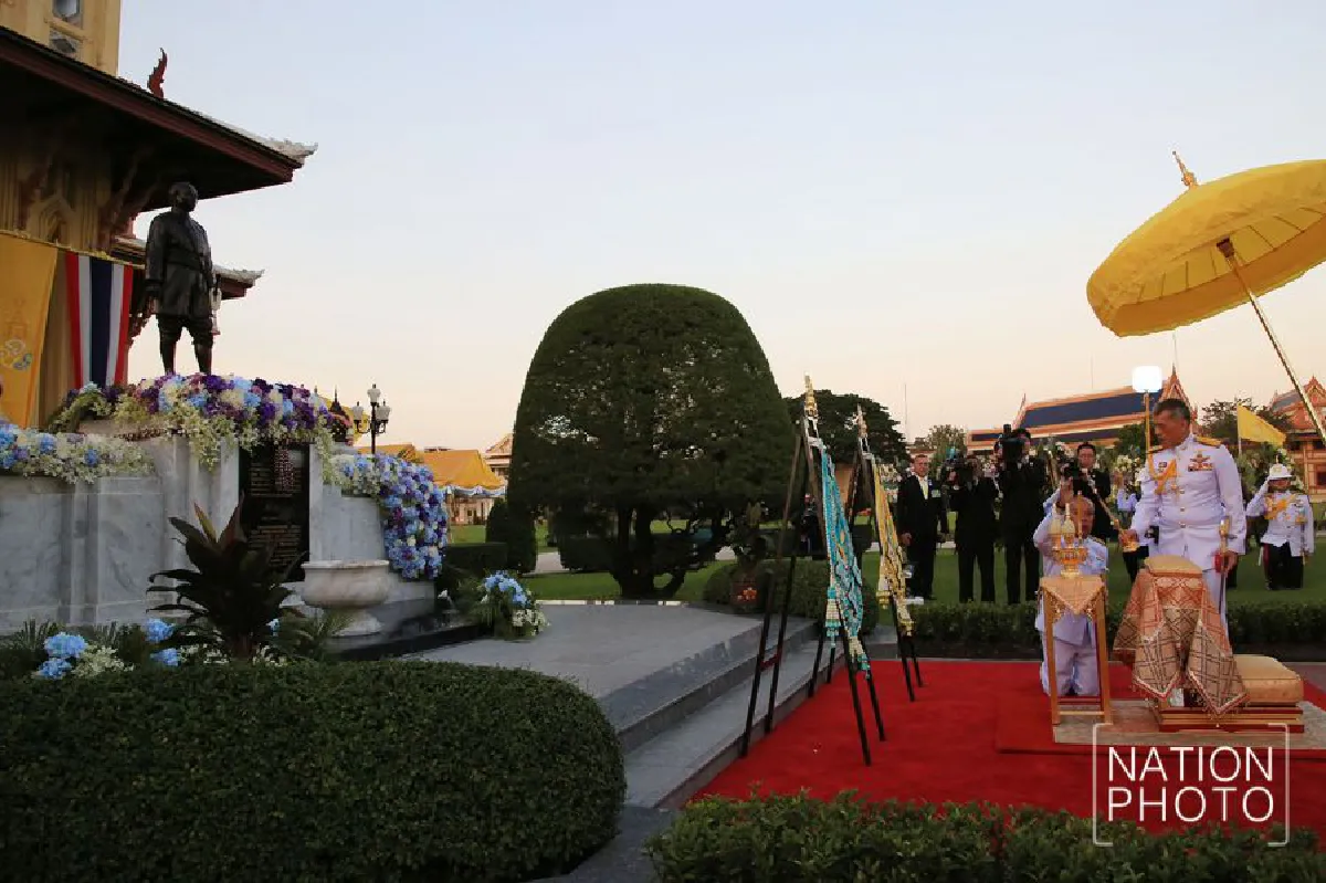 ร.10 ทรงบำเพ็ญพระราชกุศลเนื่องในวันสวรรคต ร.6