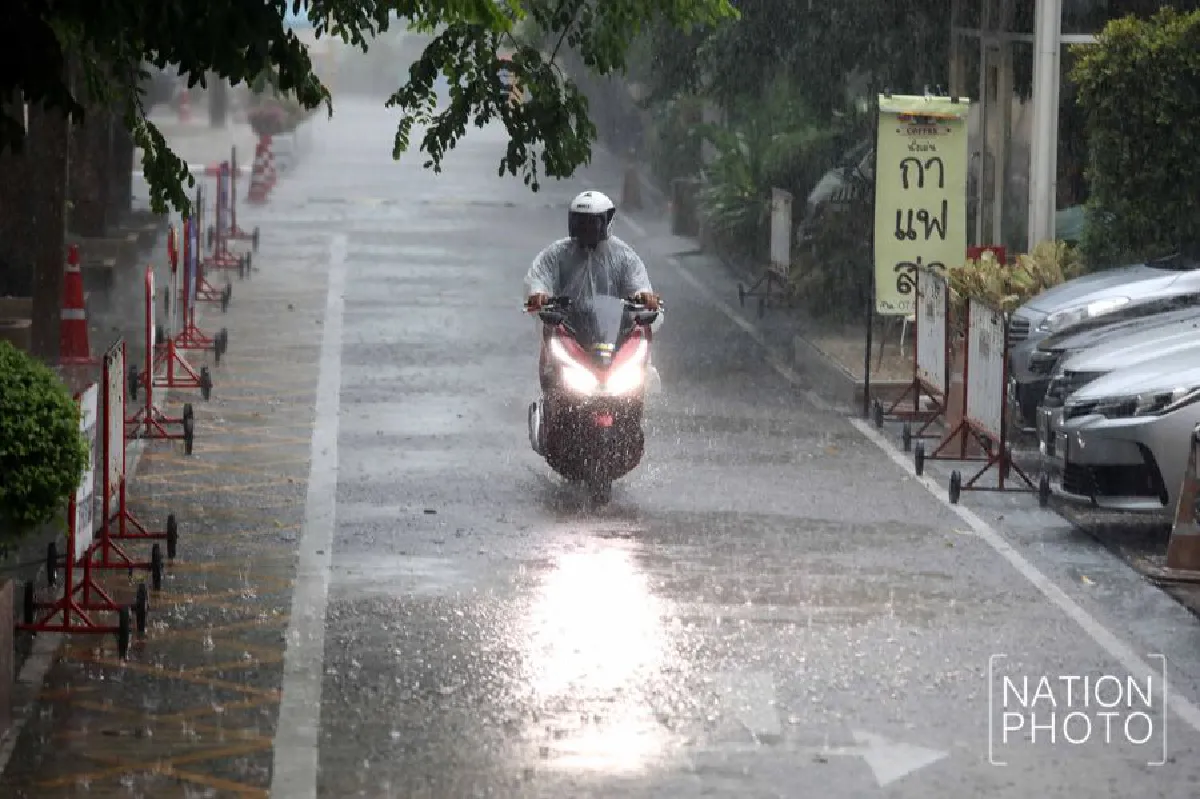 รวมภาพ 'ฝนตก-รถติด' ทั่วกรุงฯ ศุกร์ 7 มิ.ย.62