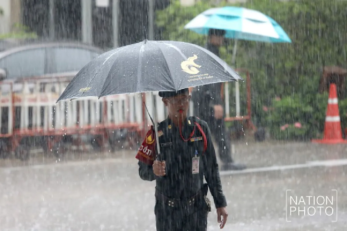 รวมภาพ 'ฝนตก-รถติด' ทั่วกรุงฯ ศุกร์ 7 มิ.ย.62