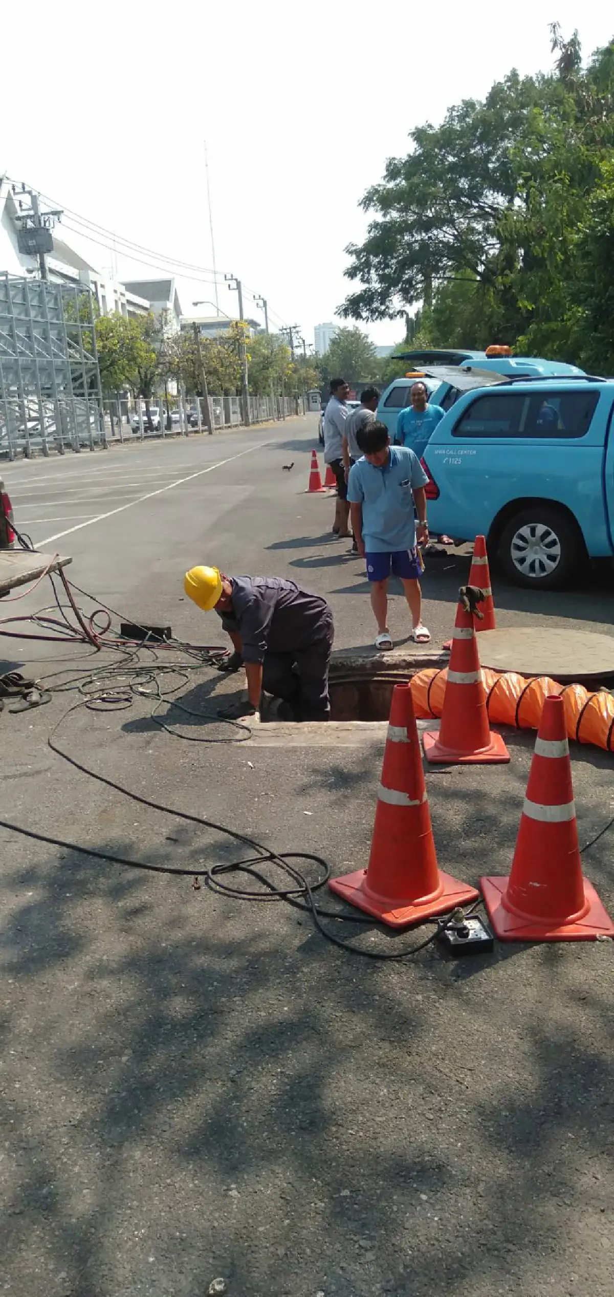 กปน. ตรวจสอบพบประตูน้ำของท่อส่งน้ำ ขนาด 1600 มิลลิเมตร ชำรุด