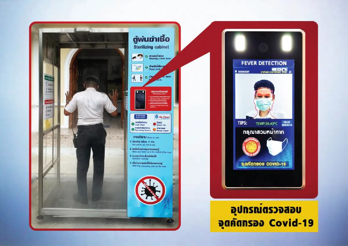 บริษัท อิออน เทค และบริษัทฯ พันธมิตร มอบอุปกรณ์คัดกรอง COVID