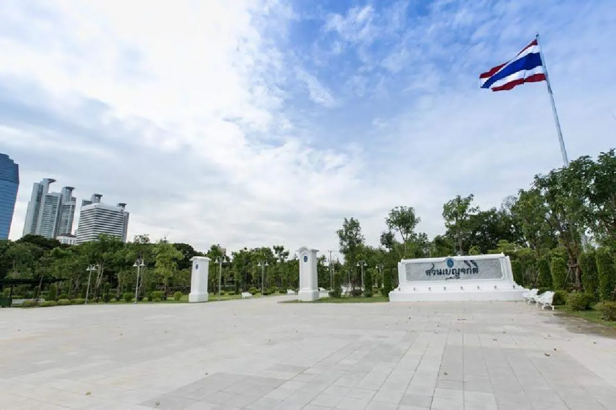 เดินหน้าปรับแผนสร้างสวนป่าเบญจกิติ เฉลิมพระเกียรติ สมเด็จพระบรมราชชนนีพันปีหลวง 12 ส.ค.2564 