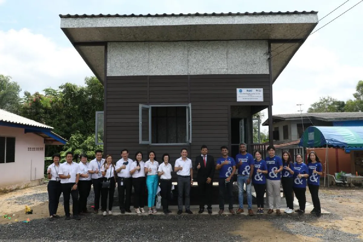 P&G Thailand จับมือ GC และ Habitat for Humanity  สร้างบ้านจากวัสดุ Upcycling หลังแรกของไทย