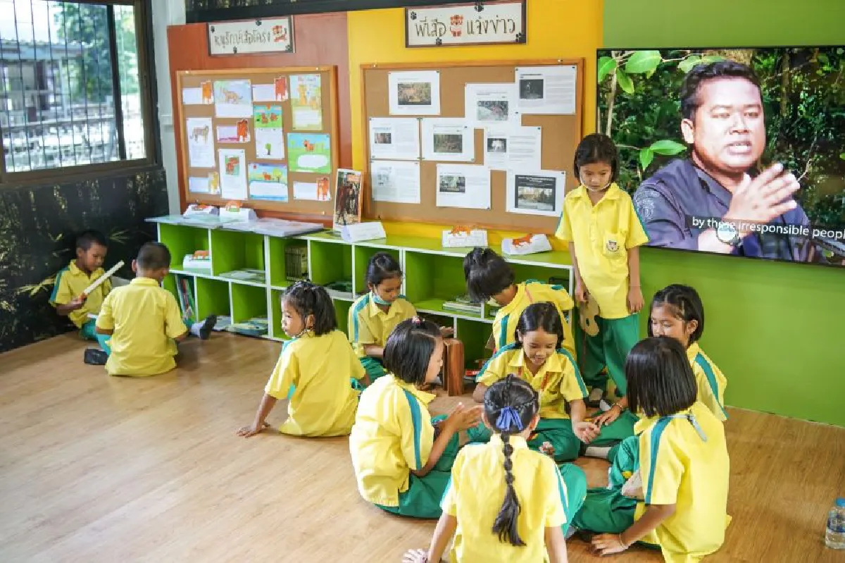 บี.กริม ผนึก WWF กรมอุทยานฯ เปิด “ศูนย์การเรียนรู้ ส.เสือวิทยา” 