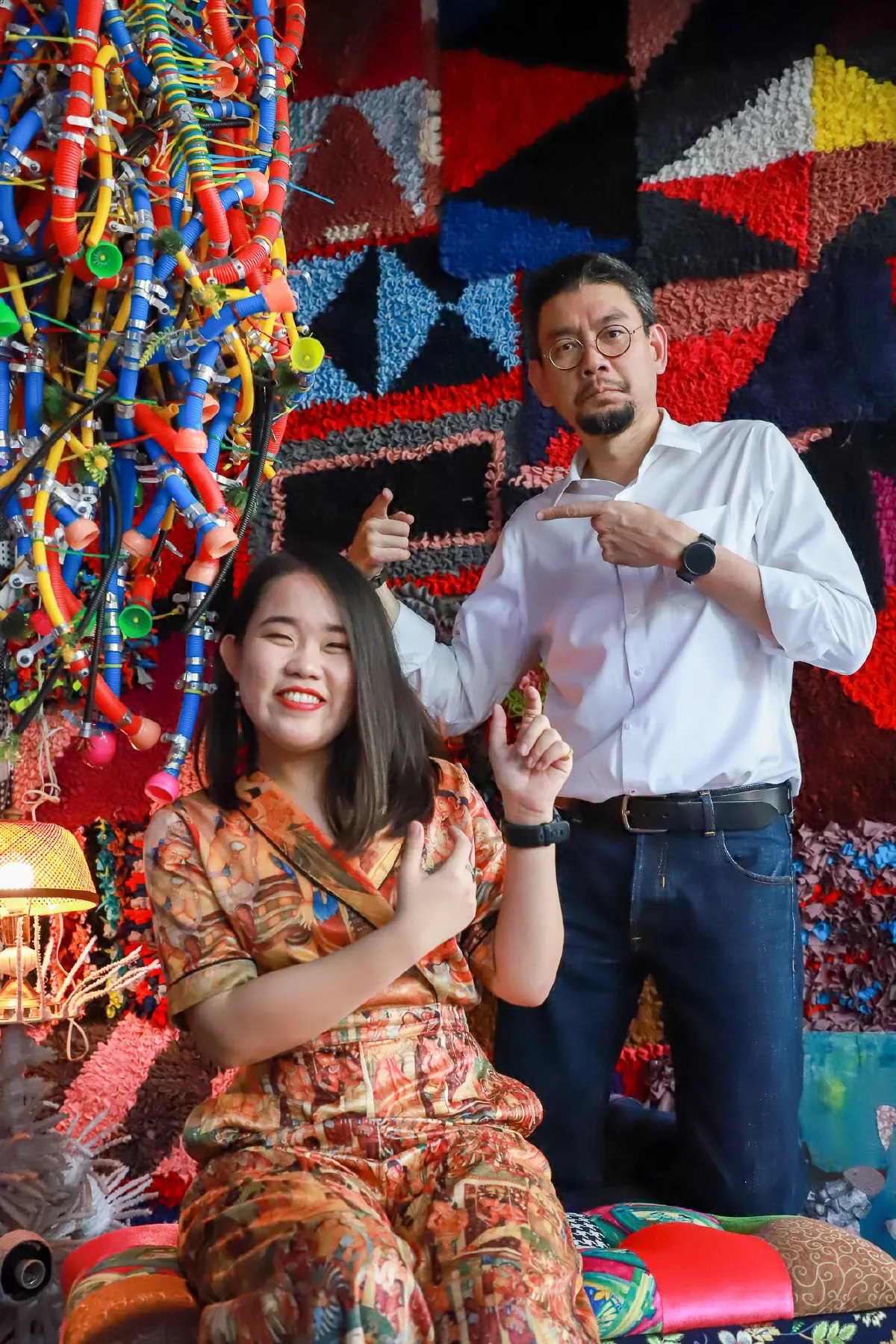 PMCU จับมือศิลปิน วิชชุลดา ครีเอท Art Room @ SUANLUANG SQUARE ประติมากรรมของเหลือใช้ตื่นตาตื่นใจย่านสามย่าน จุฬา ฯ