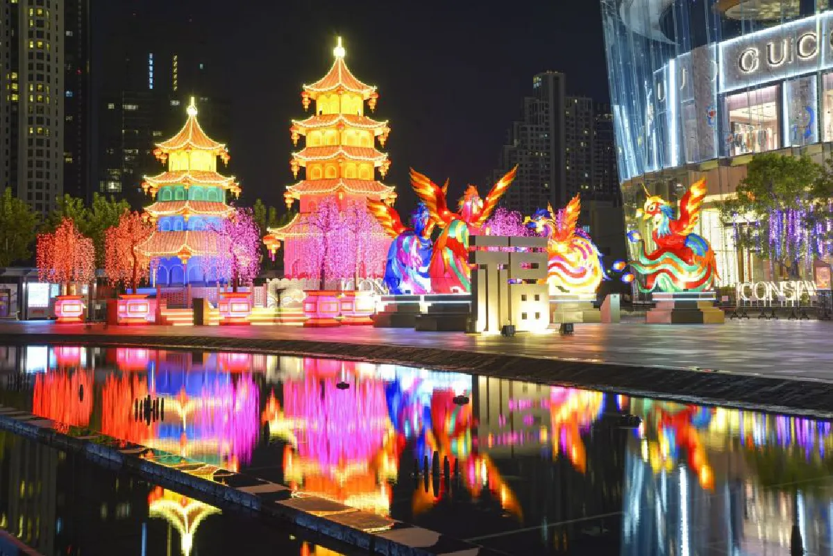 ไอคอนสยาม ต้อนรับเทศกาลมหามงคลตรุษจีนปีวัวทอง 