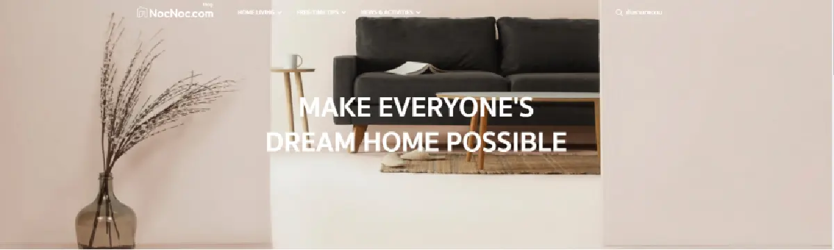 เคาะจบทุกเรื่องบ้าน NocNoc.com ให้เรื่องบ้านง่ายกว่าที่เคย