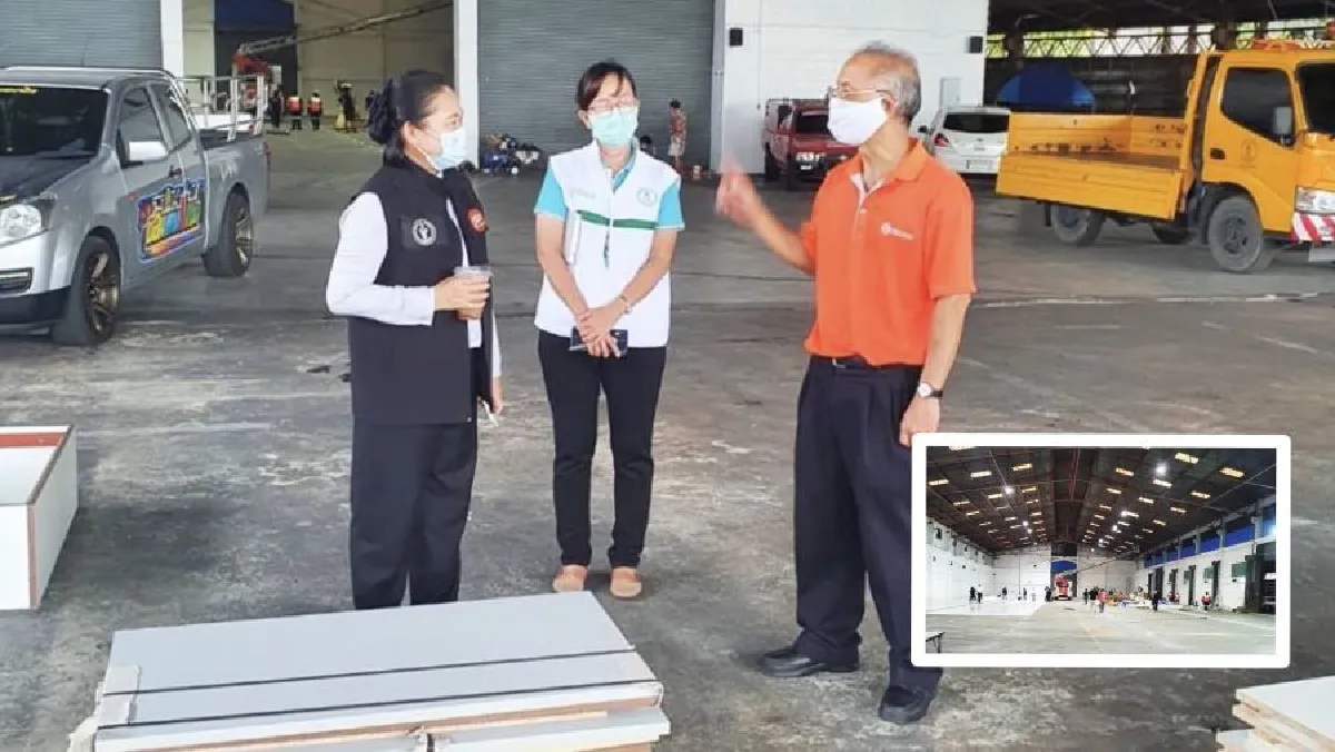 MEA ลงพื้นที่เตรียมพร้อมระบบไฟฟ้า ศูนย์พักคอยสำนักงานเขตราษฎร์บูรณะ