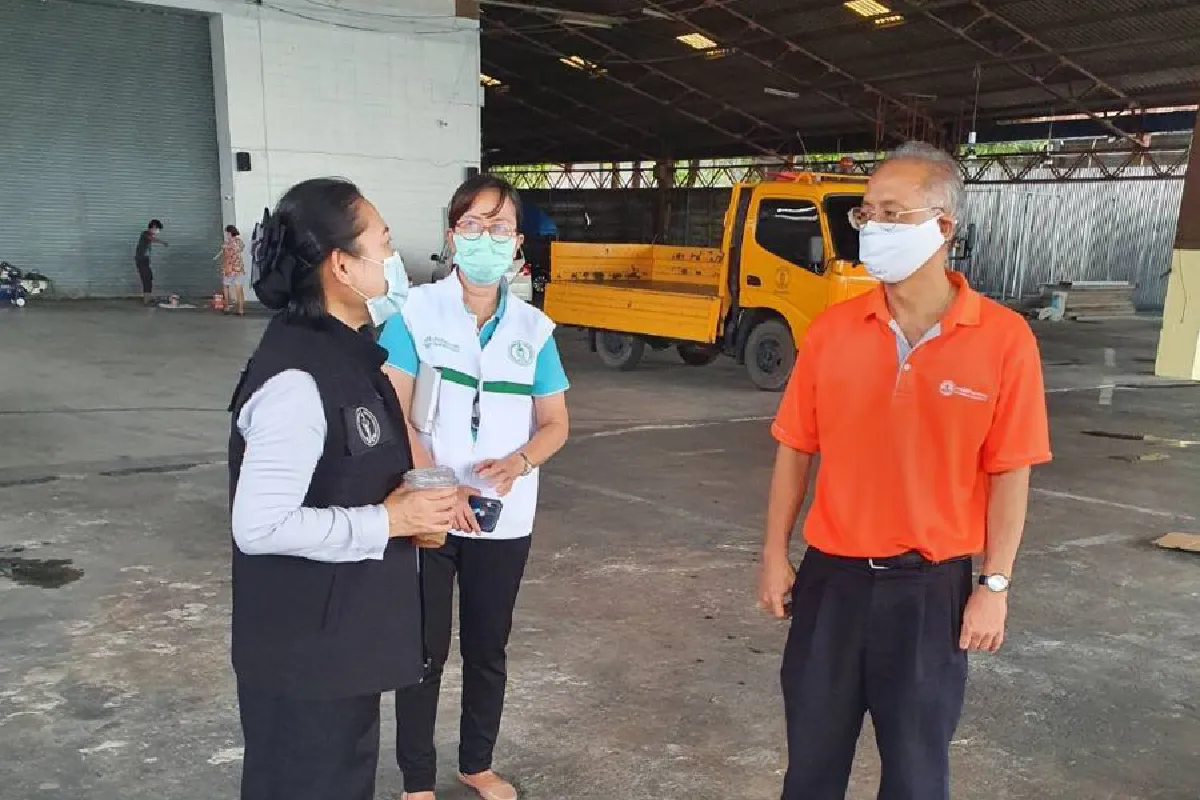 MEA ลงพื้นที่เตรียมพร้อมระบบไฟฟ้า ศูนย์พักคอยสำนักงานเขตราษฎร์บูรณะ