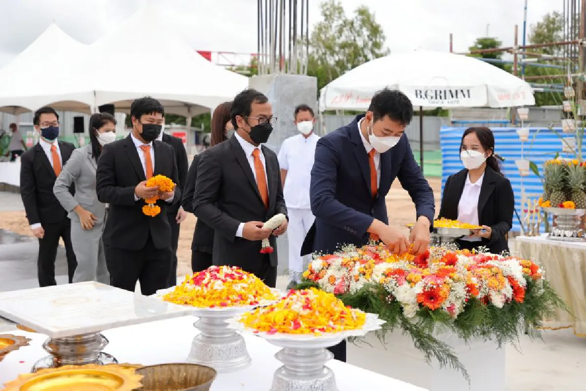 บี.กริม เพาเวอร์ เดินหน้าวางศิลาฤกษ์ เปิดโครงการโรงไฟฟ้าเอไออี-เอ็มทีพี 280 เมกะวัตต์ รองรับความต้องการในพื้นที่มาบตาพุด 