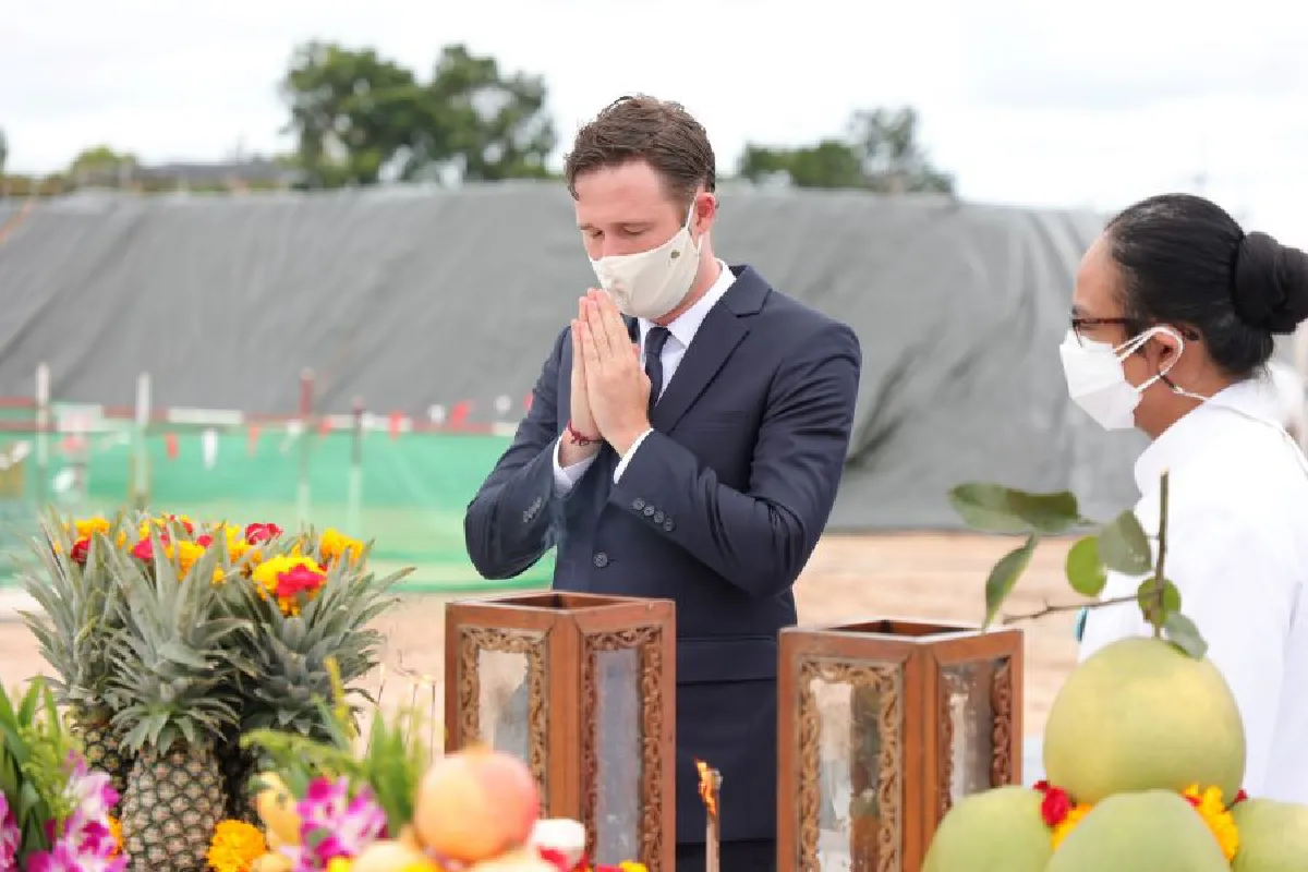 บี.กริม เพาเวอร์ เดินหน้าวางศิลาฤกษ์ เปิดโครงการโรงไฟฟ้าเอไออี-เอ็มทีพี 280 เมกะวัตต์ รองรับความต้องการในพื้นที่มาบตาพุด 