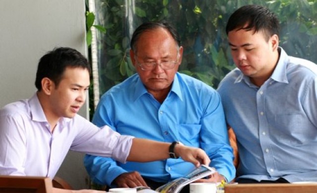 เศรษฐีสอนลูก