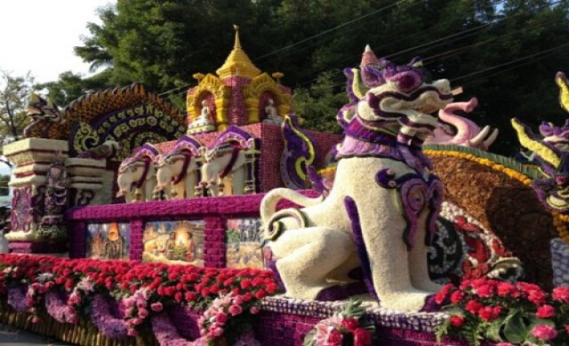 เส้นทางดอกไม้และสายลมหนาว