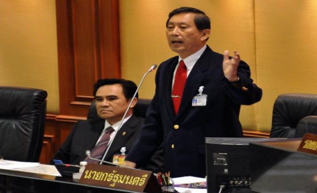 'ปลอดประสพ'สวนกระแสภัยแล้งปีนี้ดีกว่าปี54