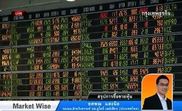 สรุปภาวะซื้อขายตลาดหุ้น 27 พ.ค.56