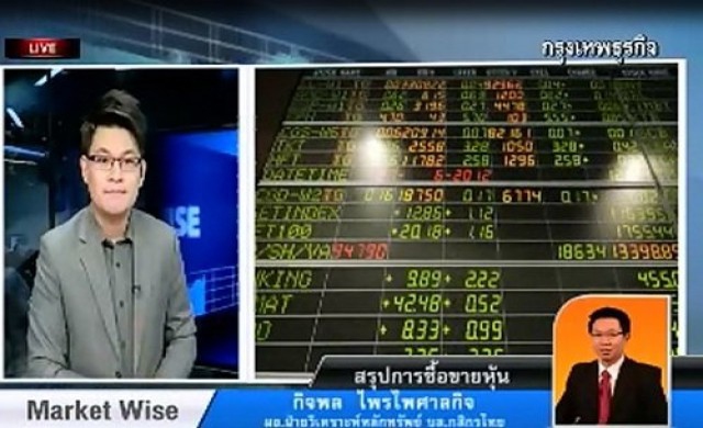สรุปภาวะซื้อขายตลาดหุ้น 12 ก.ค.56