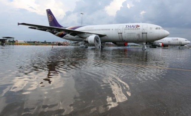 สนามบินดอนเมืองวางแผนรับมือน้ำท่วม