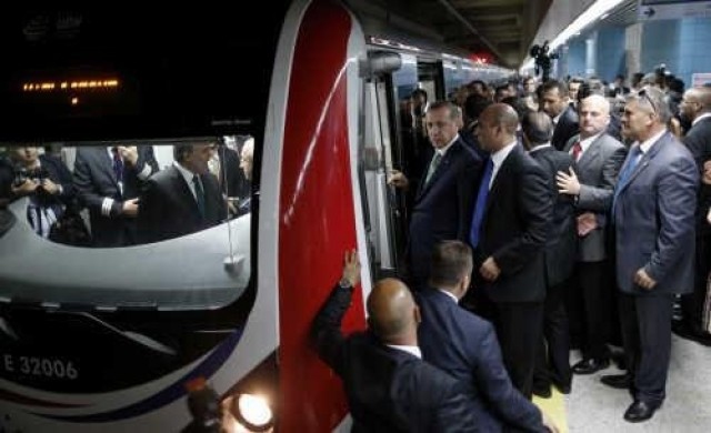 ตุรกีเปิดอุโมงค์รถไฟเชื่อม 2 ทวีป