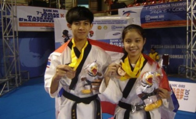 เทควันโดไทยกระหึ่ม พุ่มเซ่คว้าแชมป์โลก