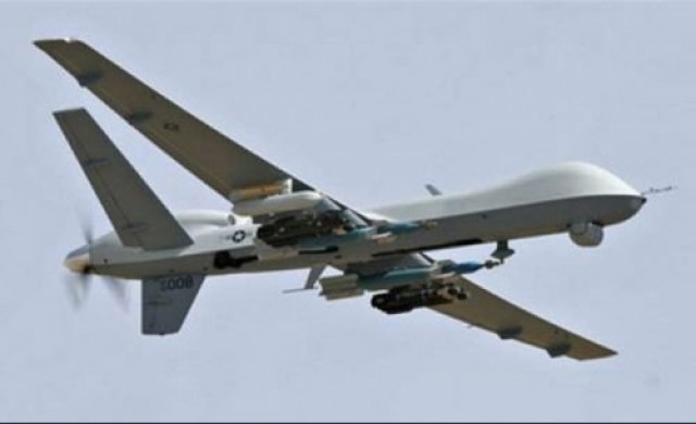 โดรนสหรัฐชนเรือกองทัพขณะฝึกซ้อม