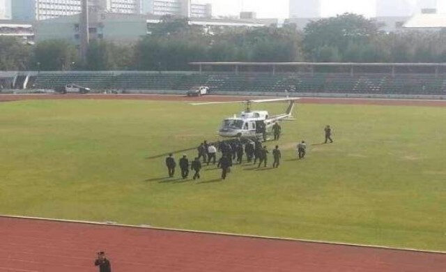 4กกต.ขึ้นฮ.ไปศูนย์ราชการ สถานการณ์เดือด