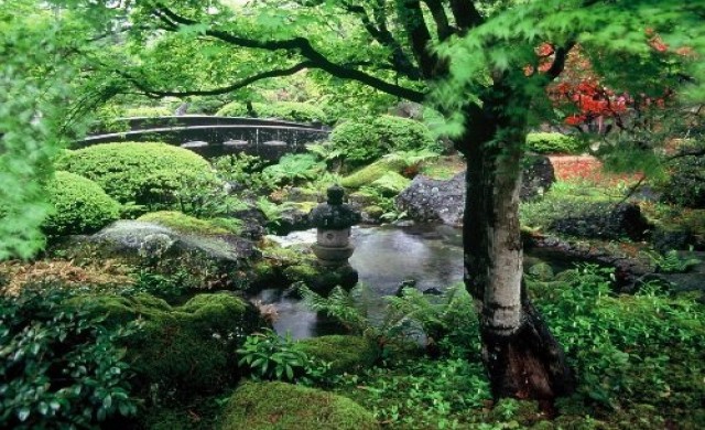 ชมสวน ชมศิลป์ ชิม "ชาบู" ที่ Yushien Garden