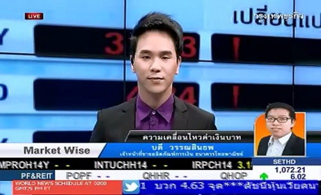 ความเคลื่อนไหวค่าเงินภาคเช้า   16-1-57
