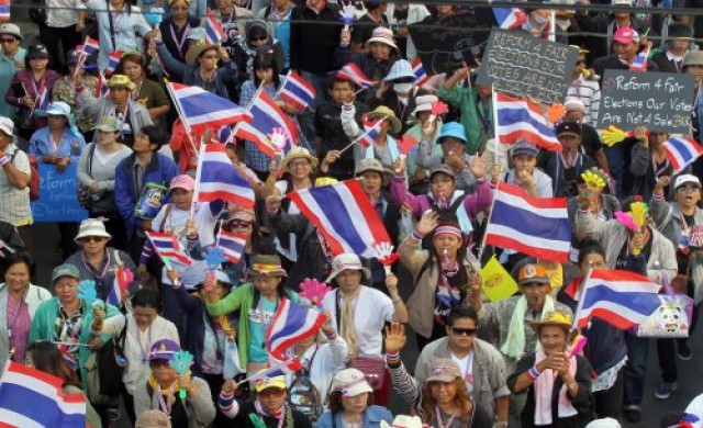 สตช.สรุปภาพรวมม็อบกปปส.เหลือ5จุด