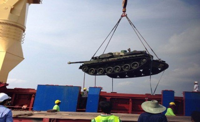 รถถังป้ายแดงจากยูเครนส่งถึงไทยแล้ว