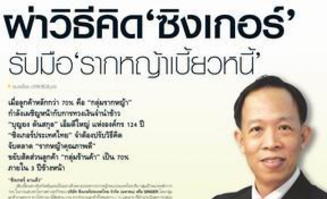 ผ่าวิธีคิด "ซิงเกอร์" รับมือ "รากหญ้าเบี้ยวหนี้"