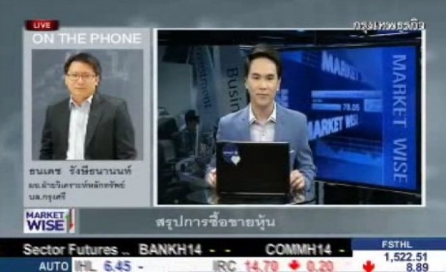 สรุปภาวะซื้อขายตลาดหุ้นไทยภาคบ่าย 21-3-57
