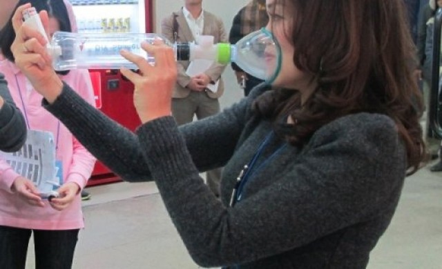 อุปกรณ์พ่นยารักษาโรคหืดแบบDIY