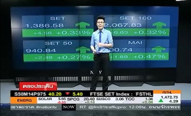 สรุปภาวะซื้อขายหุ้นไทยภาคเช้า 10-4-57