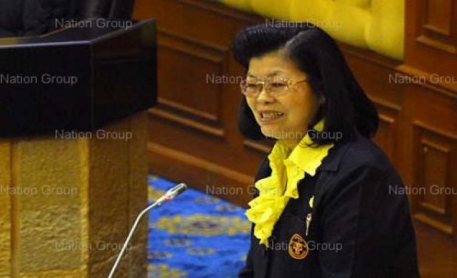 'คุณหญิงจารุวรรณ-ไพบูลย์'เลื่อนแจงกกต.