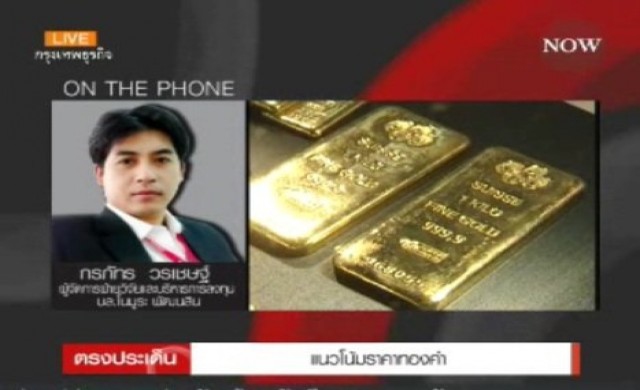 แนวโน้มราคาทอง