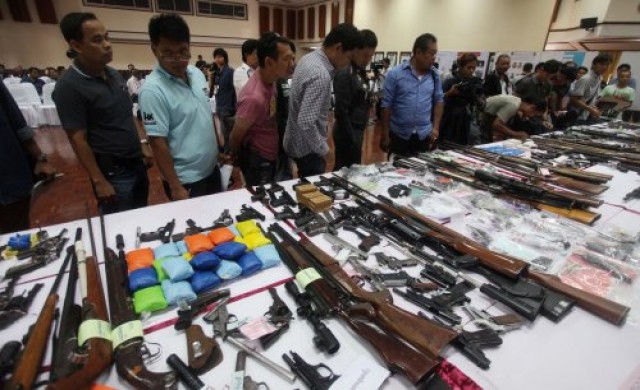 พบระสุนปืนเอ็ม16จำนวน100นัดที่อ่างทอง