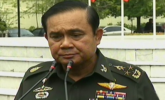 คสช.ไฟเขียวเคอร์ฟิวพื้นที่ส่อรุนแรง3จว.ใต้