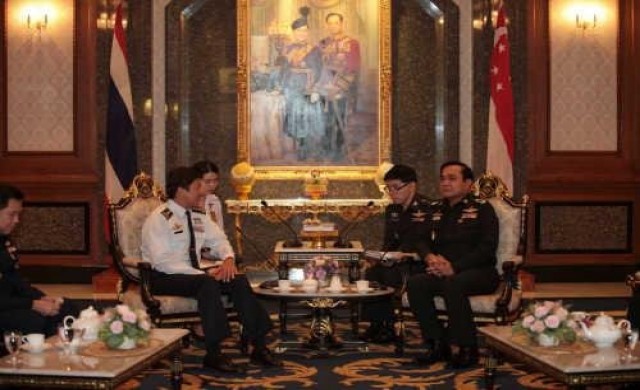 ผบ.ทหารสูงสุดสิงคโปร์เข้าพบ'หน.คสช.'