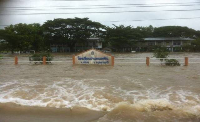 น้ำท่วม จ.อุบลฯ