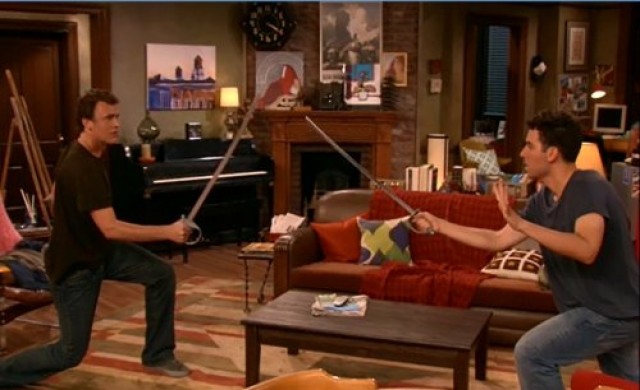how i met your mother ตอนดวลดาบ